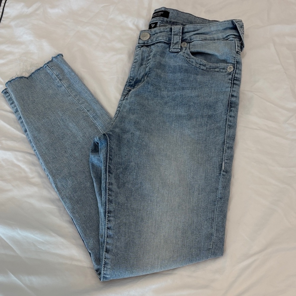 True Religion Light Blue Denim Jeans